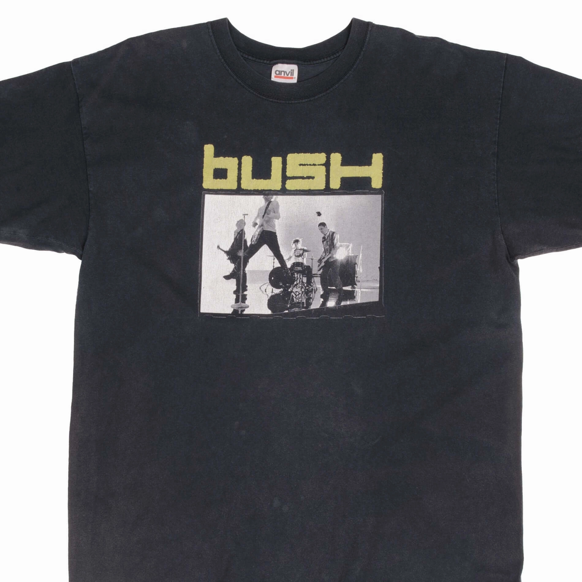 City Smart Look Cozy Stretch VINTAGE BUSH GOLDEN STATE TOUR 2002 TEE SHIRT XL MADE IN USA