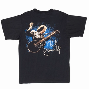 Fashion Layering VINTAGE NEIL DIAMOND IN THE ROUND TOUR 1993 TEE SHIRT MEDIUM