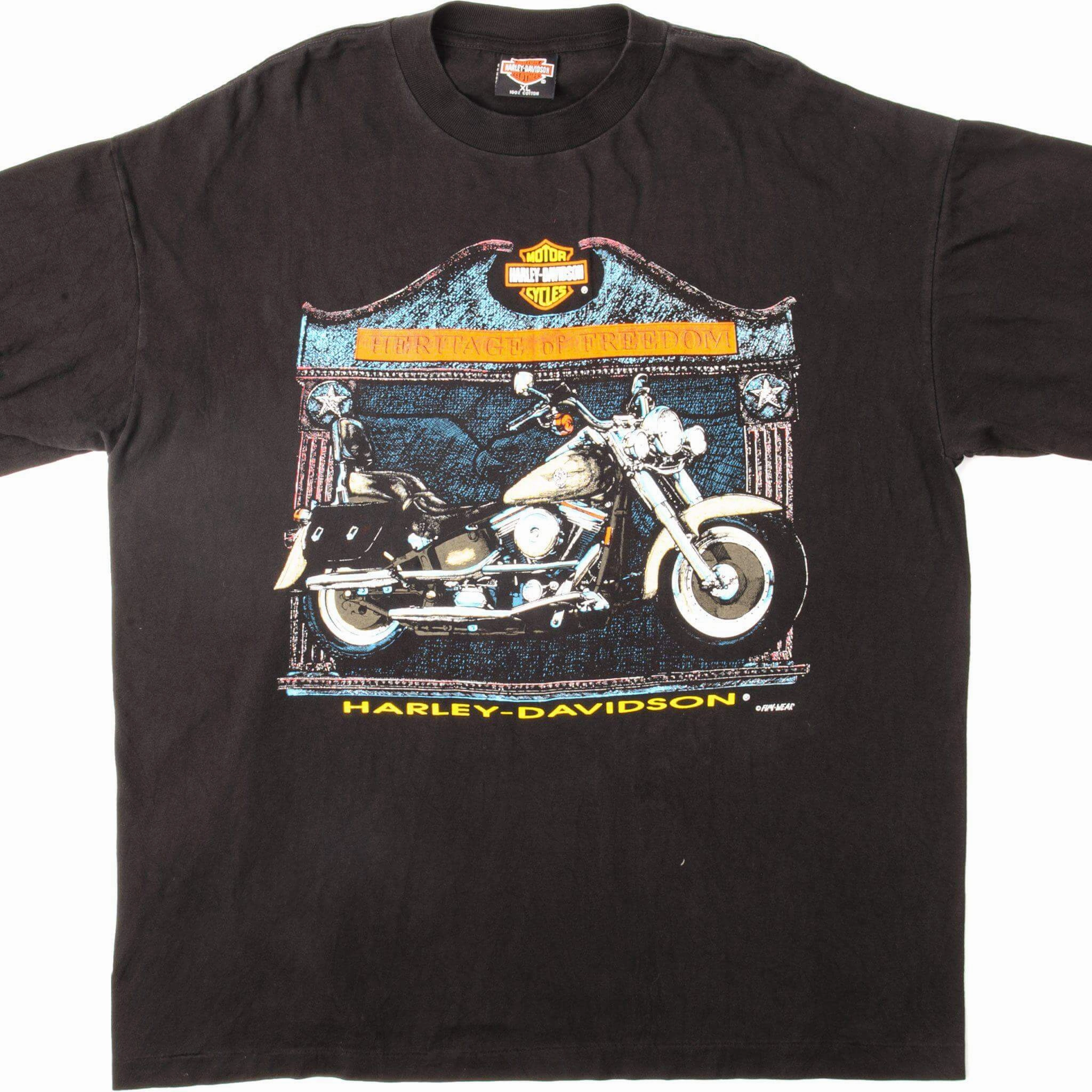 Office Attire VINTAGE HARLEY DAVIDSON TEE SHIRT 1994 SIZE XL MADE IN USA