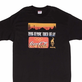 VINTAGE ATLANTA OLYMPICS 1996 TORCH RELAY COCA COLA TEE SHIRT SIZE XL Versatile and Stylish