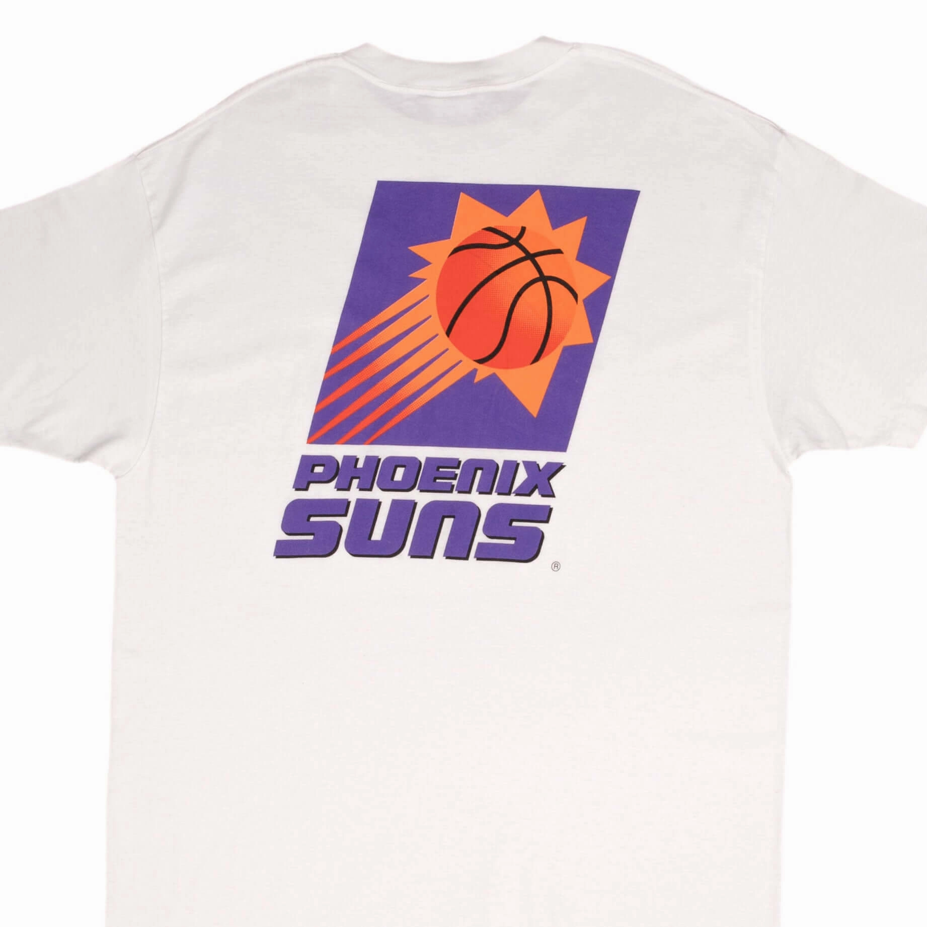 VINTAGE NBA PHOENIX SUNS ARIZONA TOBACCO PREVENTION 1996 TEE SHIRT XL MADE USA Eco Certified Fiber