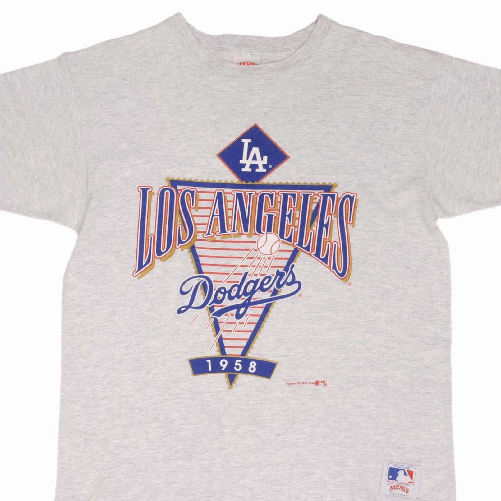 Outdoor Sports Oversized Fit VINTAGE MLB LOS ANGELES DODGERS 1992 TEE SHIRT LARGE MADE IN USA
