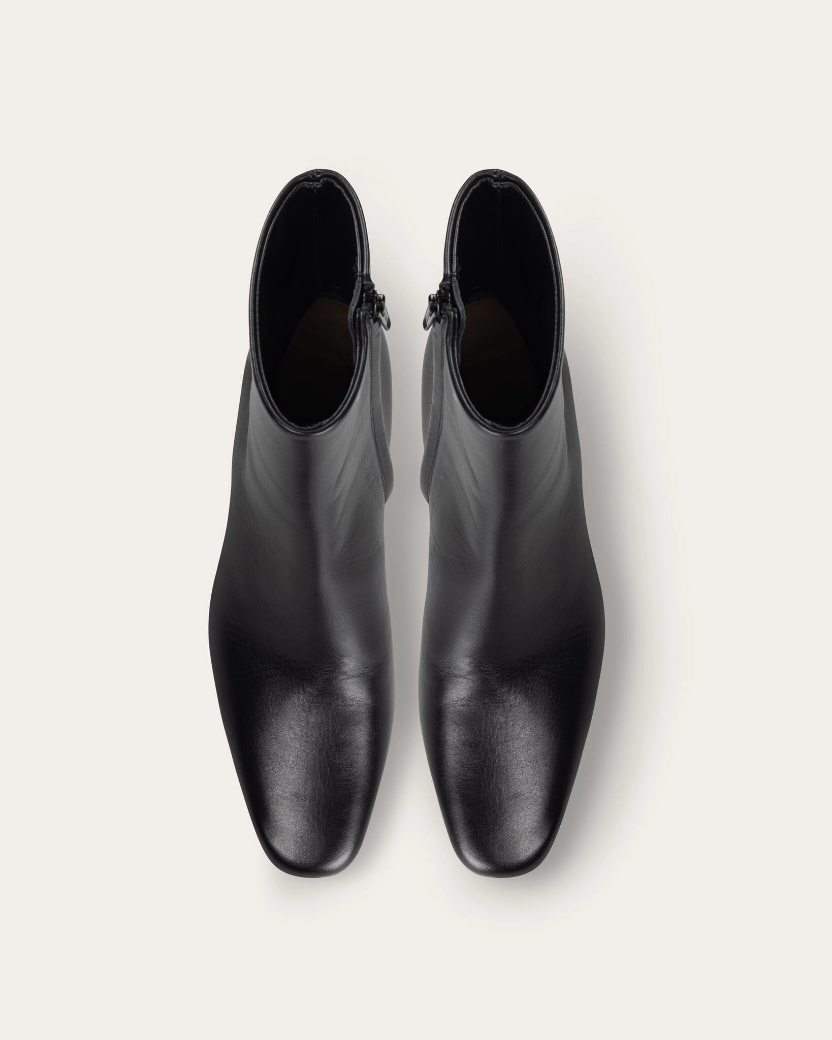 Alma Ankle Boot, Black Mixed Textures