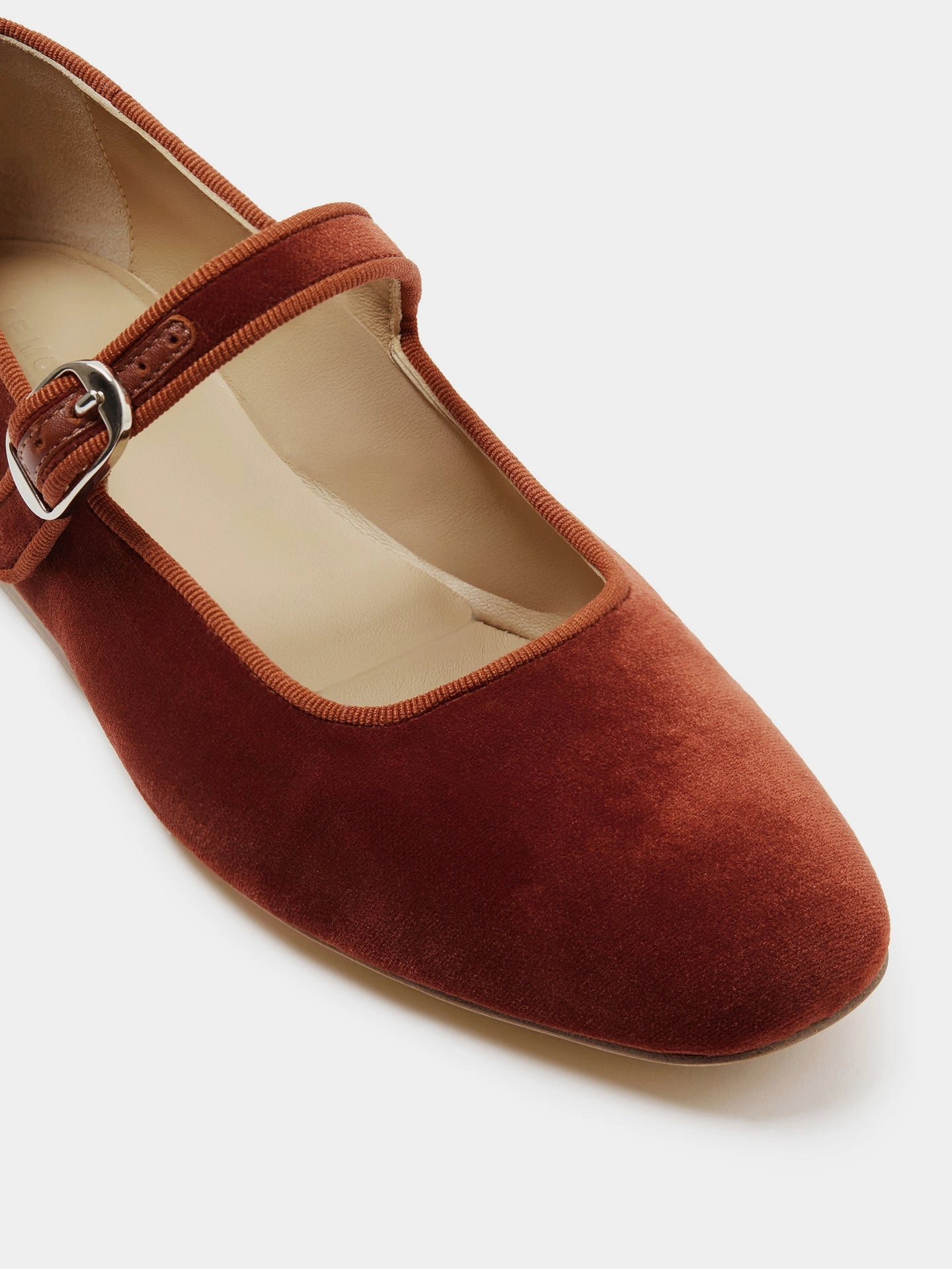 Unique Adaptive Mary Jane / Brick Velvet