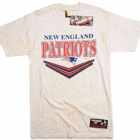 funky Cool Style VINTAGE NFL NEW ENGLAND PATRIOTS TEE SHIRT 1990S SIZE MEDIUM MADE IN USA