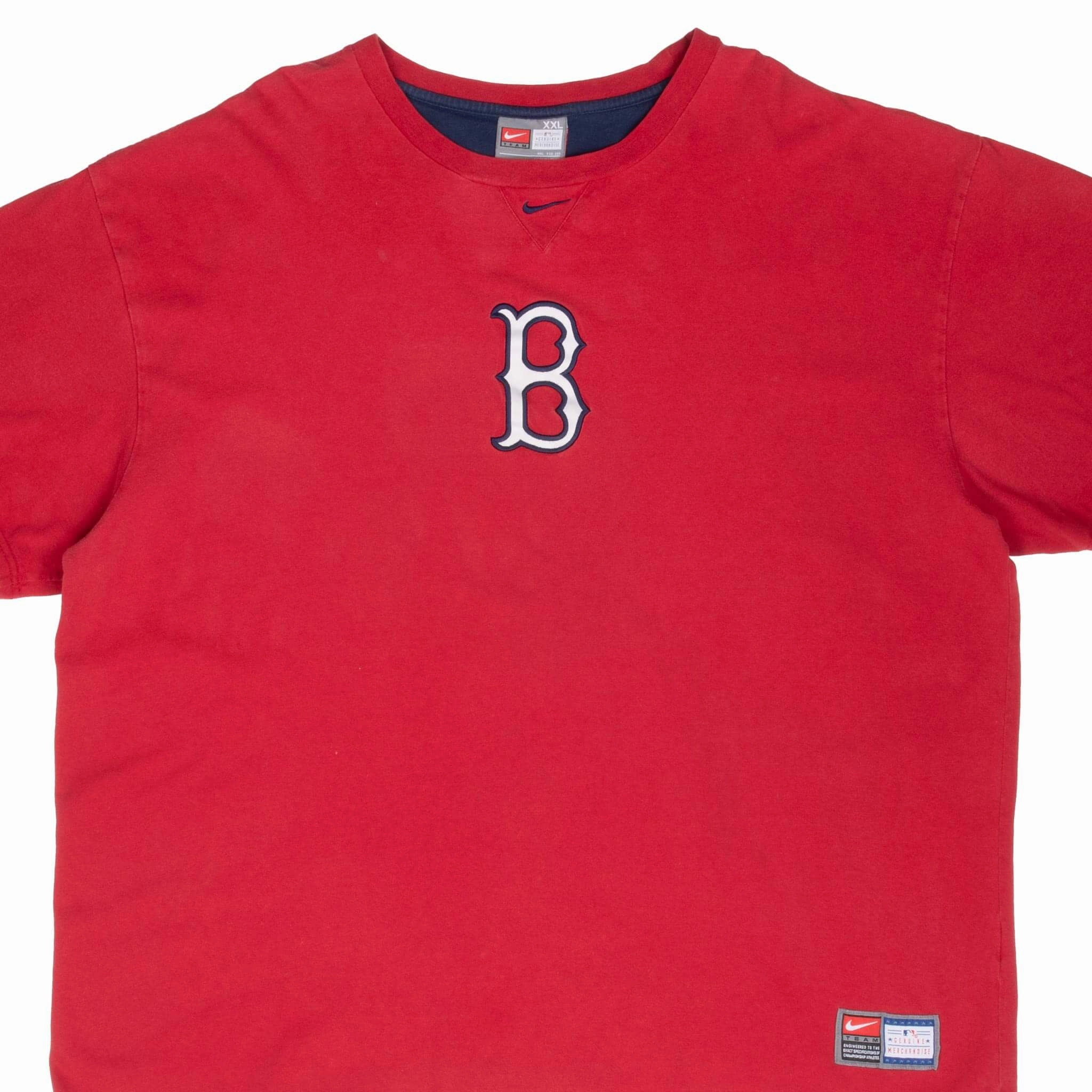 Active Trend VINTAGE NIKE MLB BOSTON RED SOX CENTER SWOOSH TEE SHIRT 2000S 2XL
