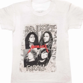 VINTAGE METALLICA AND JUSTICE FOR ALL TEE SHIRT 1988 SIZE SMALL Comfortable and Chic