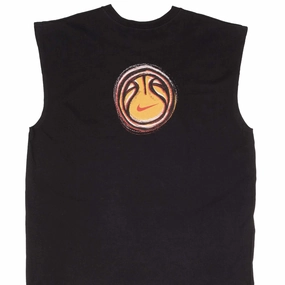 VINTAGE NIKE BASKETBALL BLACK TANK TOP TEE SHIRT 1990S SIZE XL theater visit