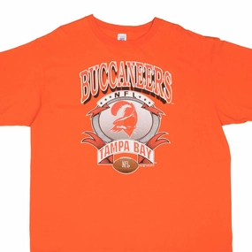 Layered Style VINTAGE NFL TAMPA BAY BUCCANEERS 1992 TEE SHIRT SIZE 2XL MADE IN USA