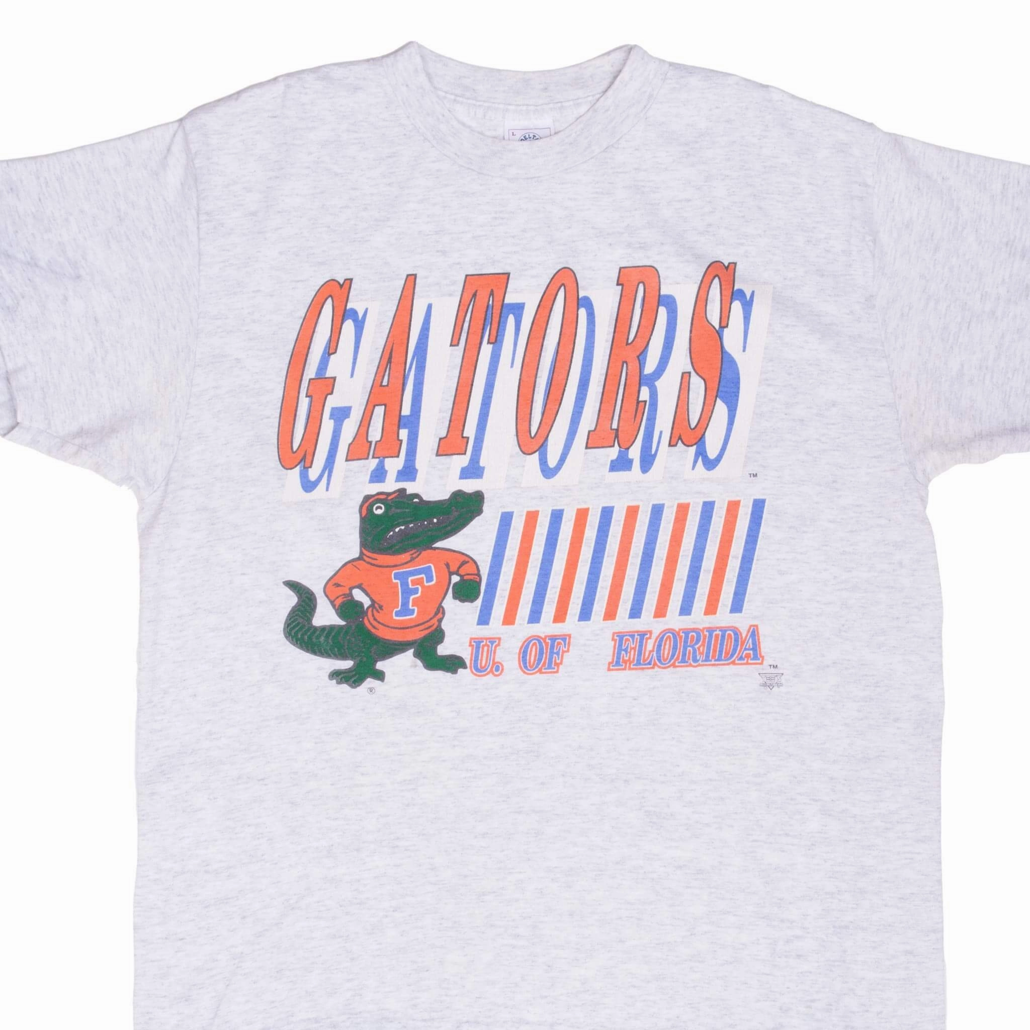 VINTAGE NCAA FLORIDA GATORS 1990S TEE SHIRT LARGE MADE IN USA Seasonal Comfort Chilly Day Comfort