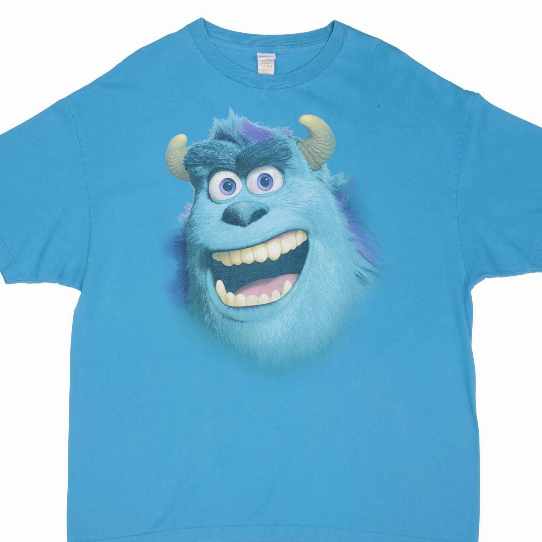 VINTAGE MONSTER INC UNIVERSITY SULLY DISNEY TEE SHIRT SIZE 2XL Athletic Comfort Wear