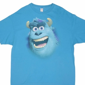 VINTAGE MONSTER INC UNIVERSITY SULLY DISNEY TEE SHIRT SIZE 2XL Athletic Comfort Wear