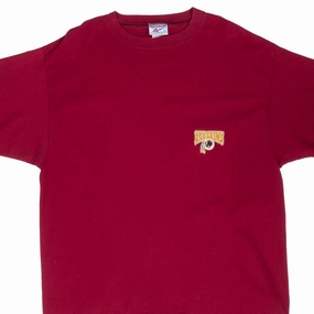 VINTAGE NFL WASHINGTON REDSKINS REEBOK TEE SHIRT XL MADE IN USA 1990S TemperatureRegulating Light Layer