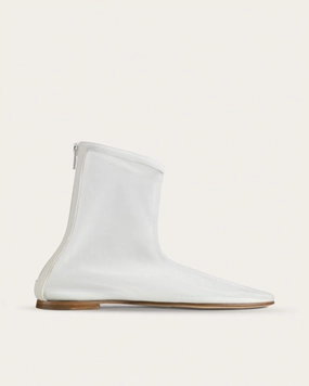 Drink Fest Relax time Balla Bootie, White Mesh