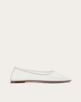 Balla Mesh, White Flexible Flats Forest Step