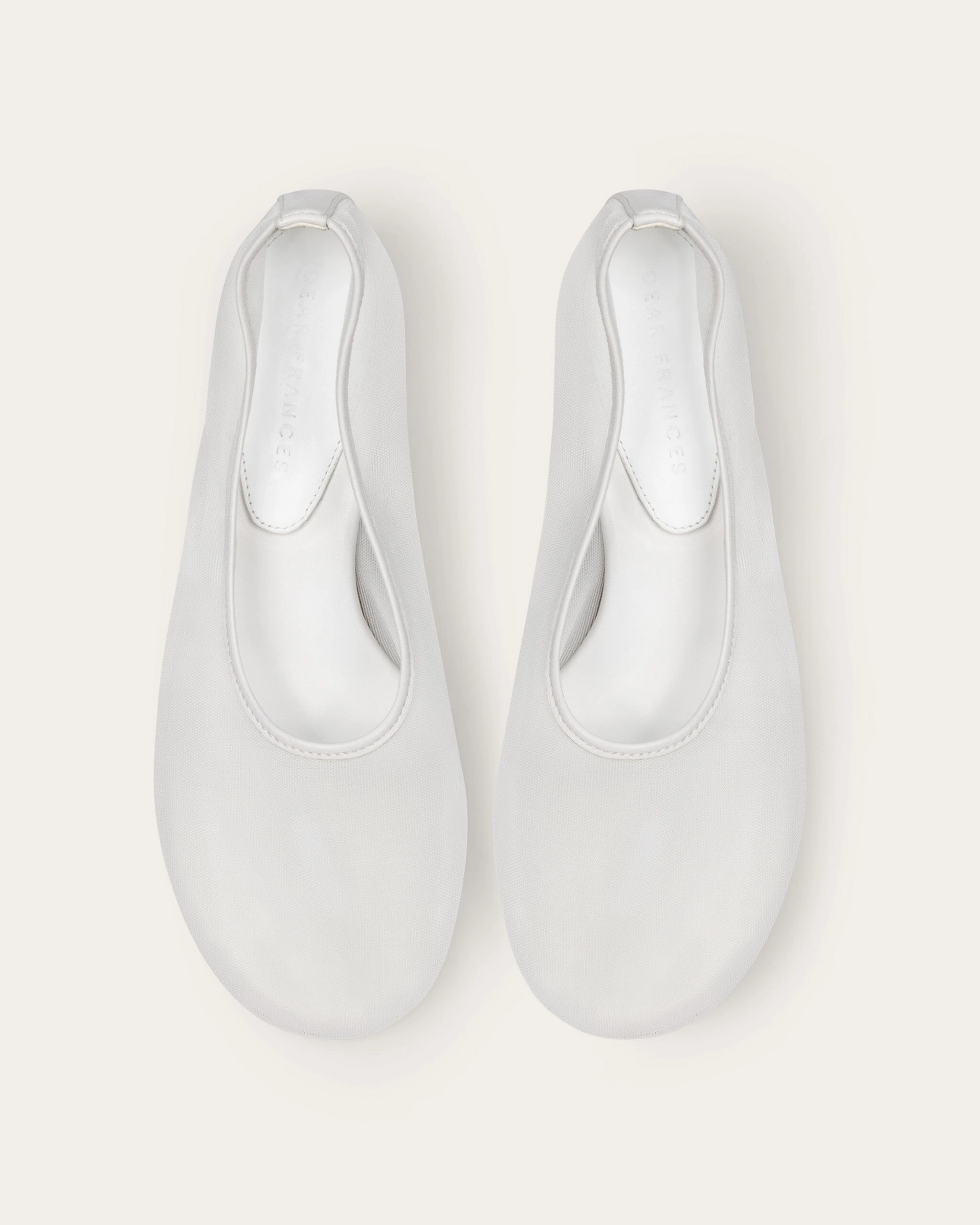 Balla Pump, White Mesh Heeled Boots