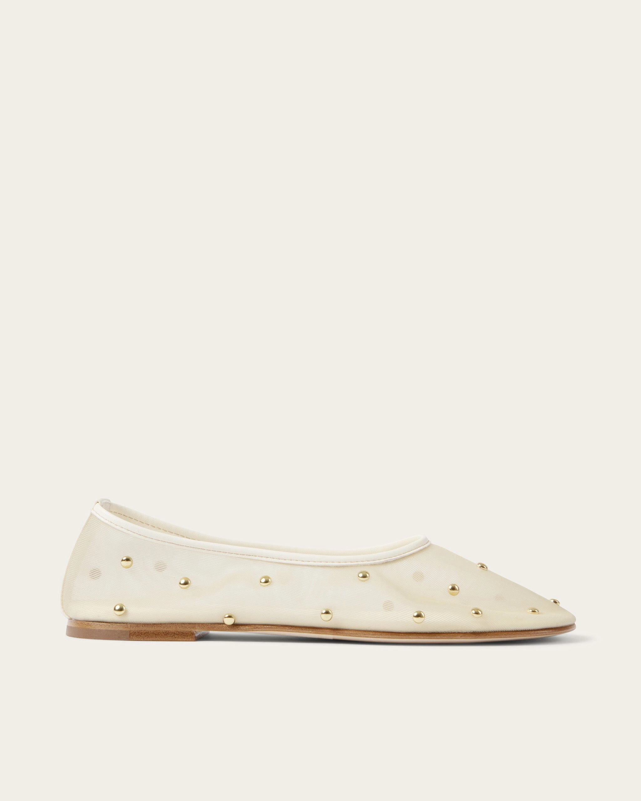 Rock Walk Soft Interior Balla Studs, Crema Mesh