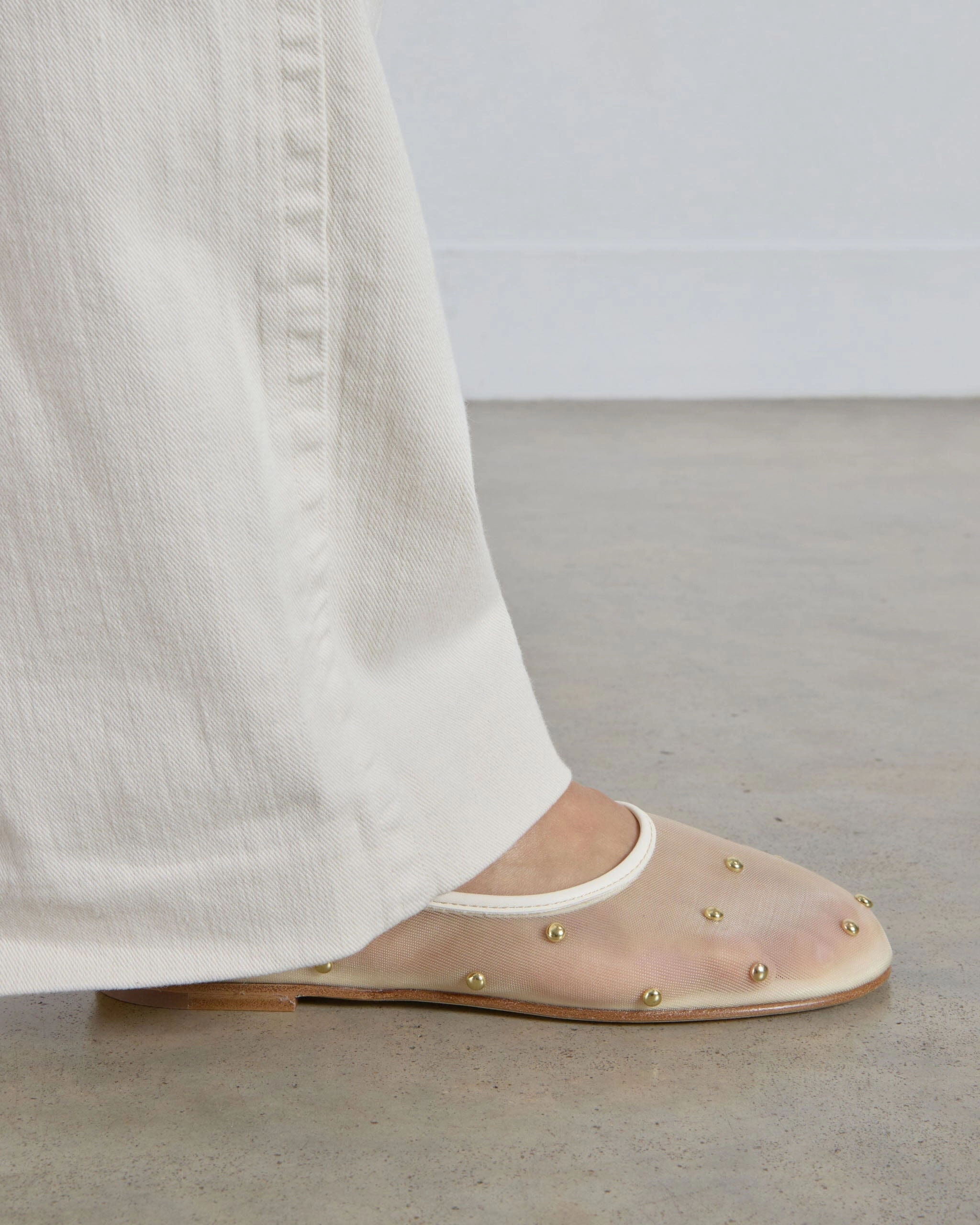 Balla Studs, Crema Mesh Comfort sole