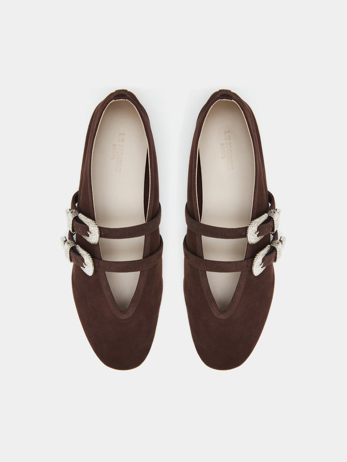 Pet Walk Sunny Mood Ballet Claudia Slipper / Chocolate Suede