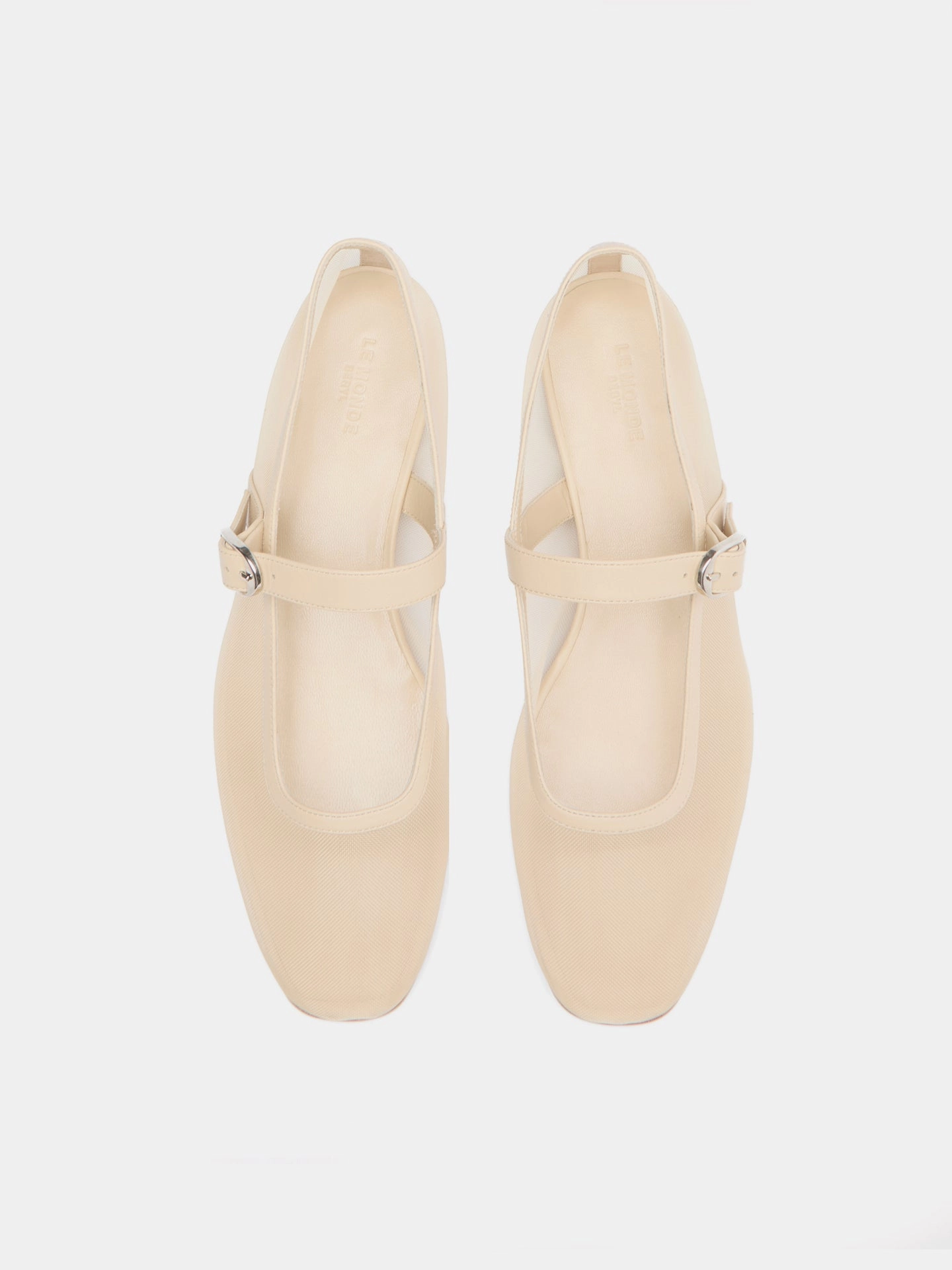 Ballet Mary Jane / Sand Mesh Cloud Comfort Footwear