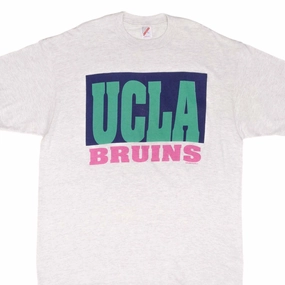 VINTAGE NCAA UCLA BRUINS 1990S TEE SHIRT SIZE XL MADE IN USA Colorfast Dye insulated