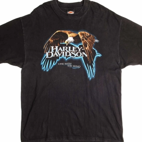 Adaptable VINTAGE HARLEY DAVIDSON TEE SHIRT 1996 SIZE LARGE MADE IN USA