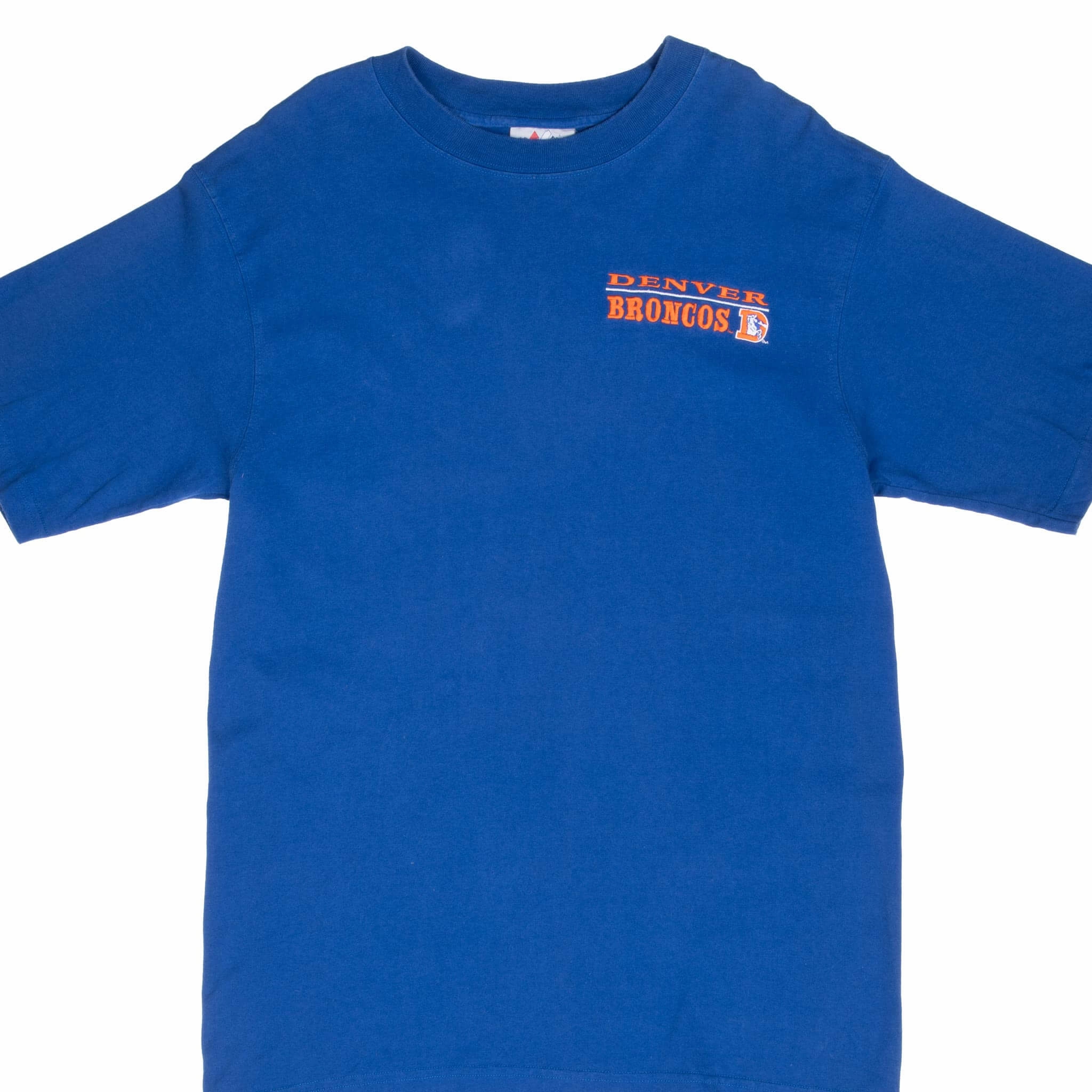 AdvancedMoistureManagement VINTAGE NFL DENVER BRONCOS EMBROIDERED 1990S TEE SHIRT LARGE
