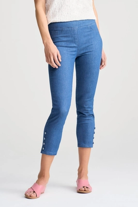 LightweightConstruction Bengajean? 7/8th Button Detail - Ultramarine