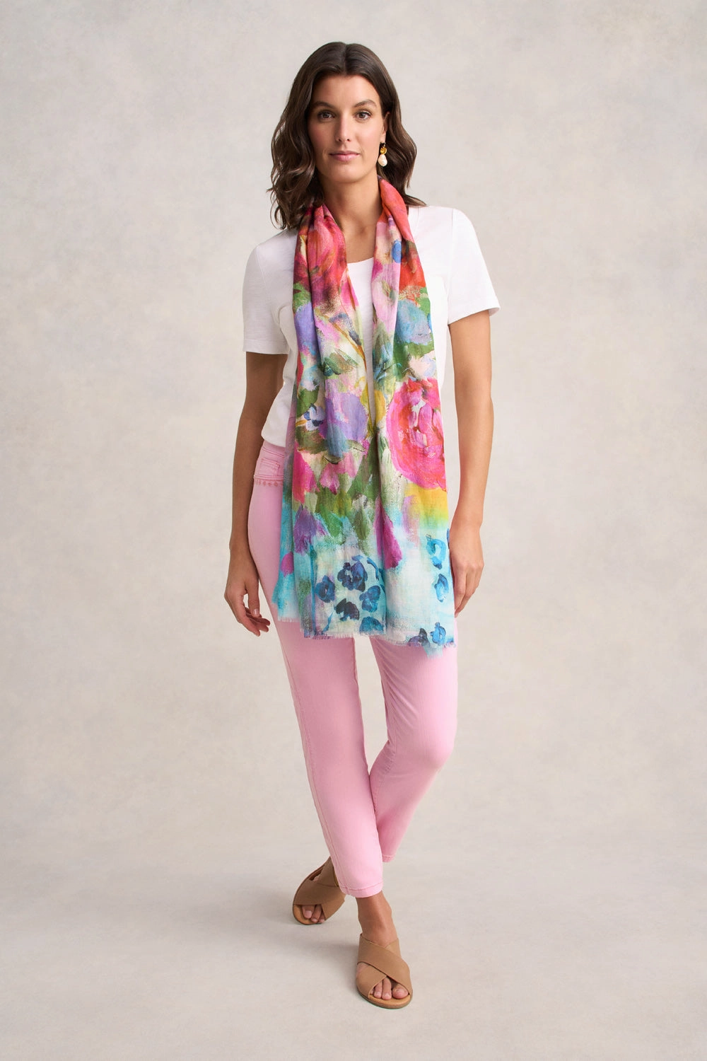 AntiSlipGrip BreathableMeshLining Bengajean? Embroidered Pocket - Petal Pink