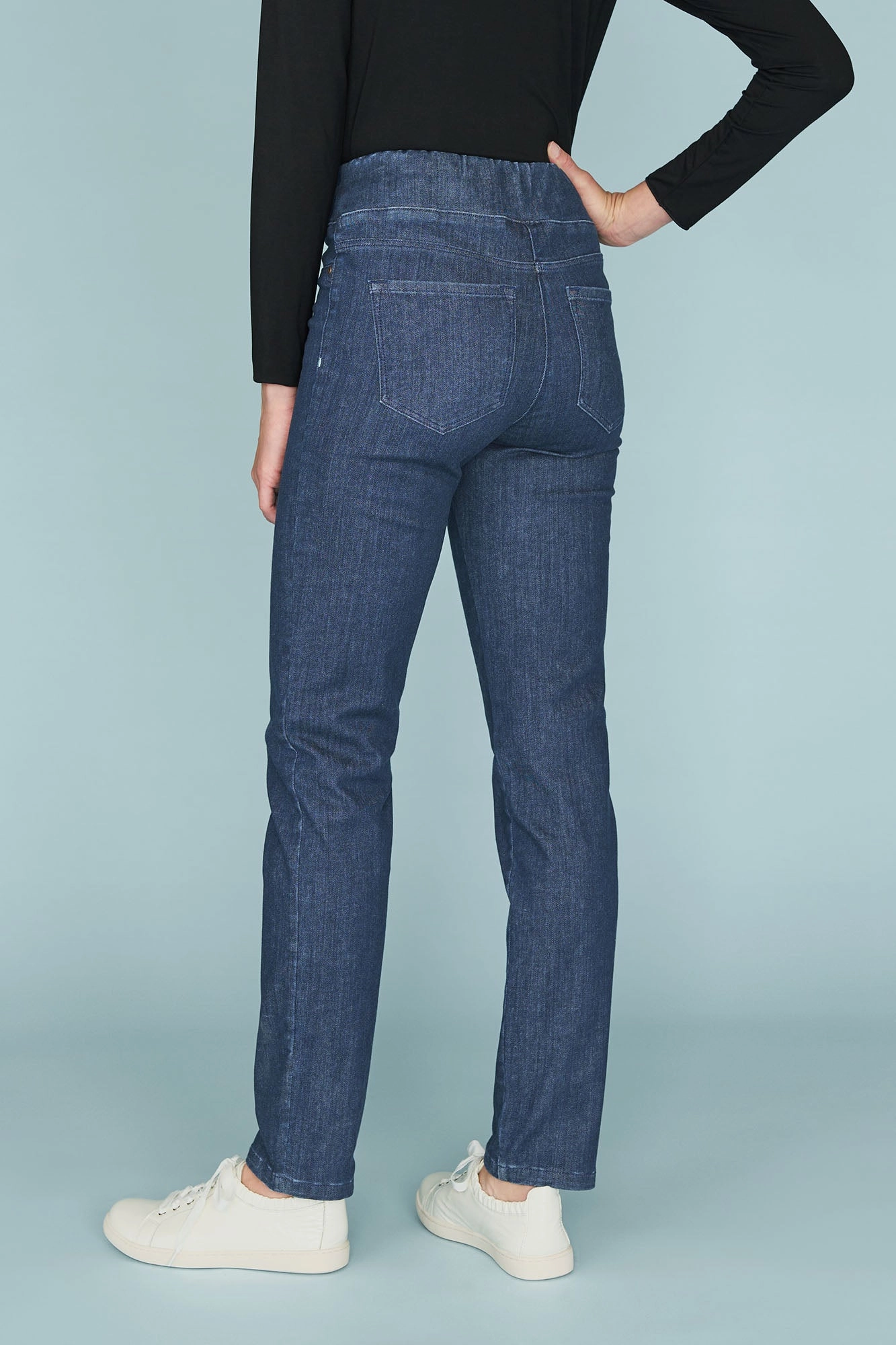 Bengajean? Full Length Straight Leg - Indigo Rinse Plus-size option