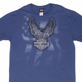 Versatile Comfort Wear VINTAGE HARLEY DAVIDSON EAGLE TEE SHIRT 2XL MADE IN USA