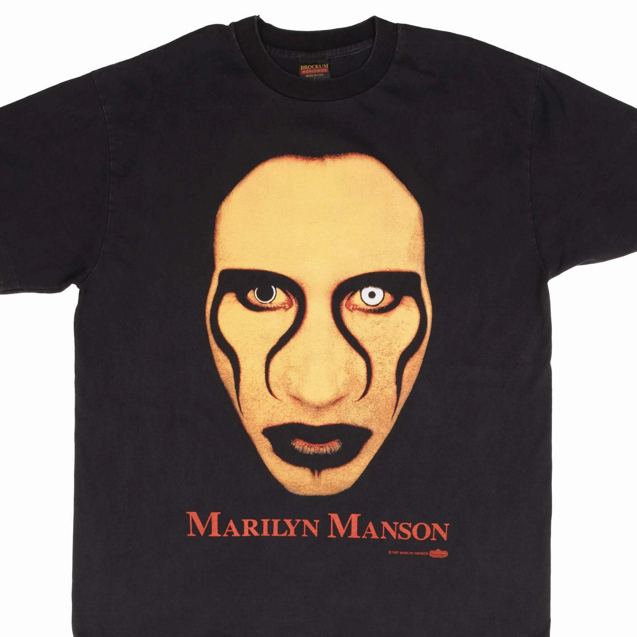 Casual Performance BOOTLEG MARILYN MANSON S*X IS DEAD 1997 TEE SHIRT XL MADE IN USA