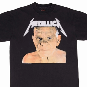 Durable Stitching BOOTLEG TEE SHIRT METALLICA OFF TO NEVER NEVER LAND 1991 SIZE LARGE MADE IN USA