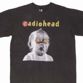 outdoor concert BOOTLEG TEE SHIRT RADIOHEAD PABLO HONEY TOUR 1993 SIZE XL SINGLE STITCH