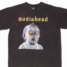 BOOTLEG TEE SHIRT RADIOHEAD PABLO HONEY TOUR 1993 SIZE XL SINGLE STITCH Street Smart LowImpact Manufacturing