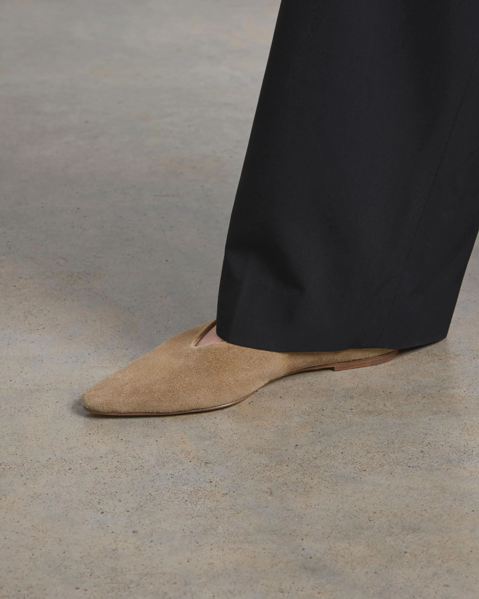 Supportive footwear Stone Glow Topo Flat, Sand