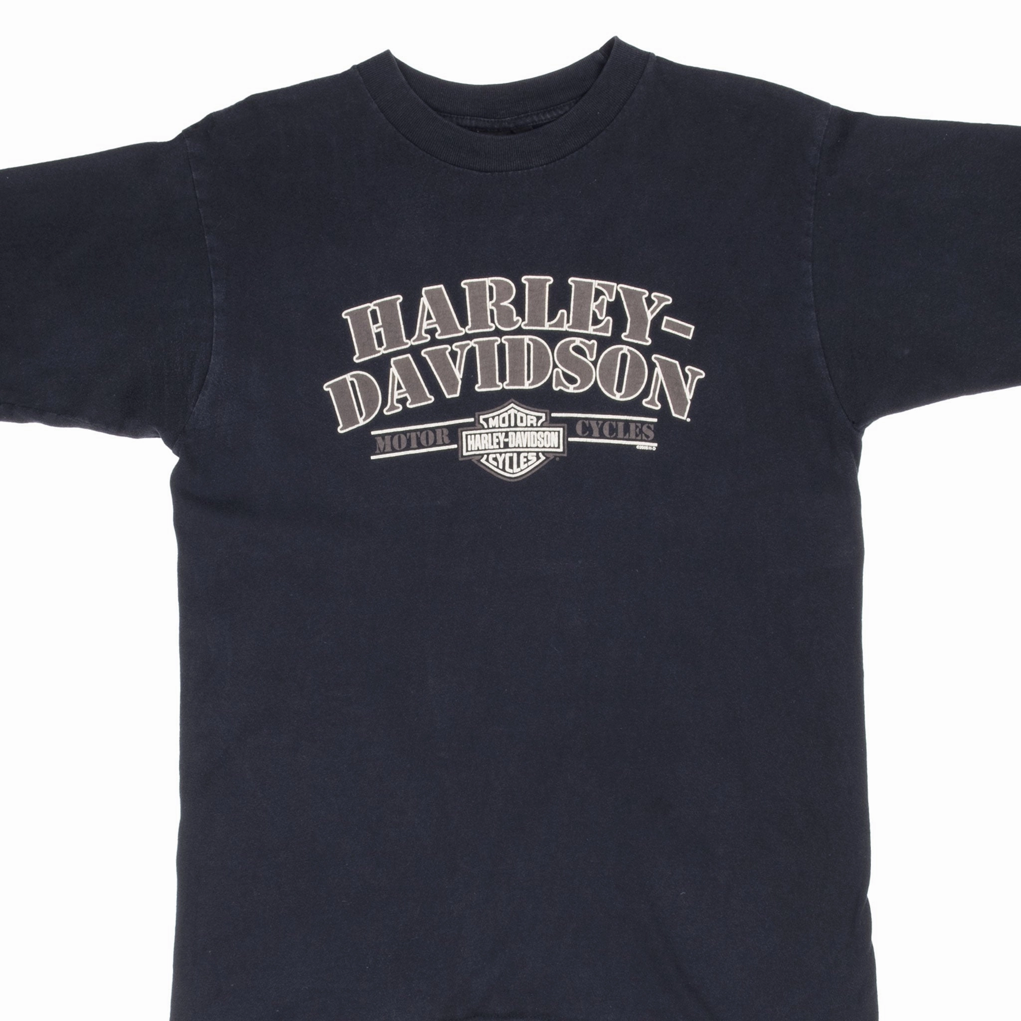 Casual Wear Casual Flex Design VINTAGE HARLEY DAVIDSON CRYSTAL RIVER FLORIDA 2008 TEE SHIRT MEDIUM MADE IN USA