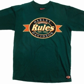 Modern Layering Light Comfort Style VINTAGE HARLEY DAVIDSON TEE SHIRT BY HOLOUBEK 1991 SIZE L MADE IN USA