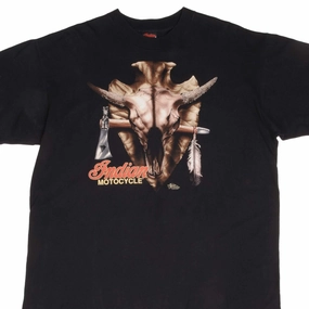 Quick Drying Sports Apparel VINTAGE INDIAN MOTOCYCLE TEE SHIRT 1992 SIZE XL MADE IN USA