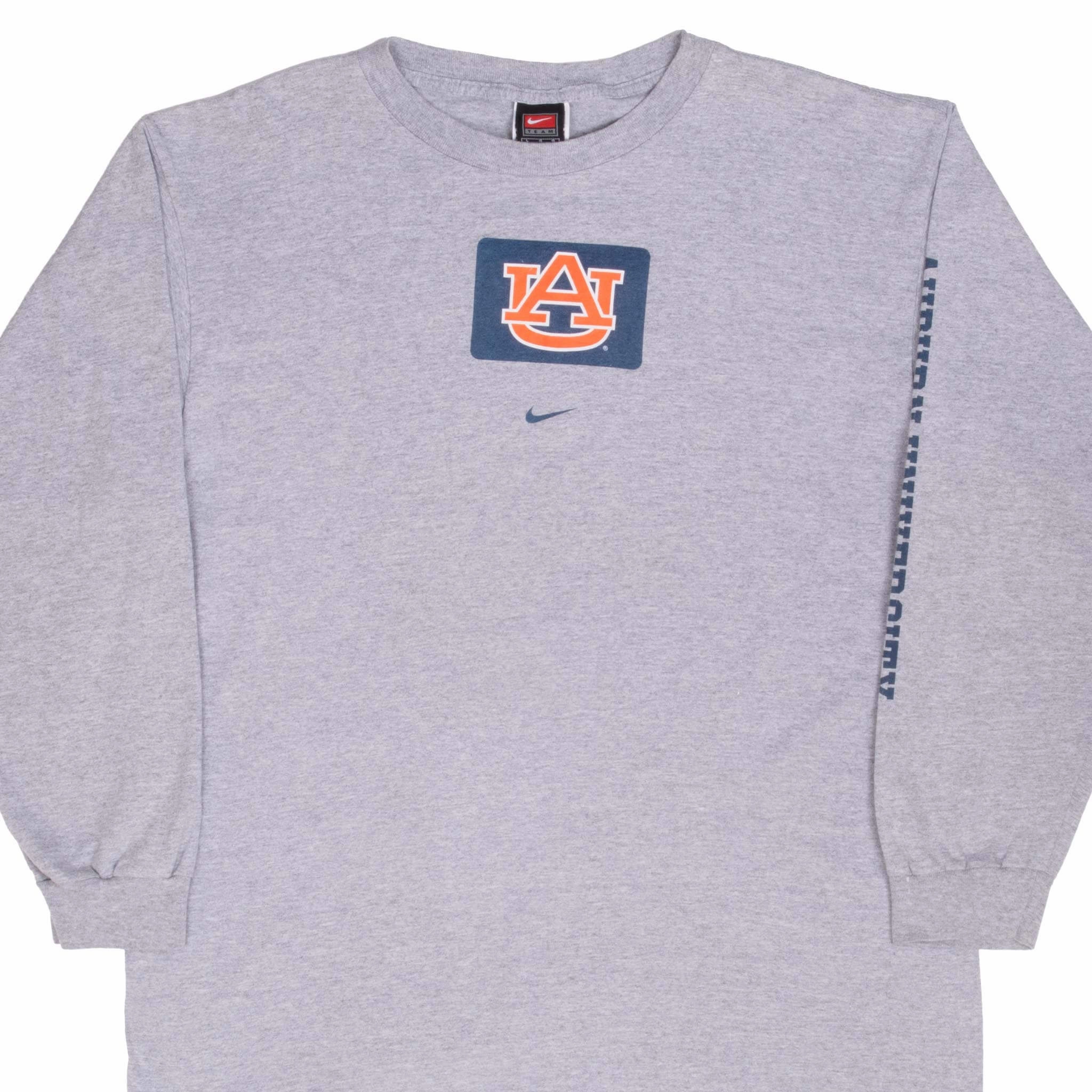 Chill Mode VINTAGE NIKE NCAA AUBURN UNIVERSITY LONG SLEEVE TEE SHIRT 1990S LARGE