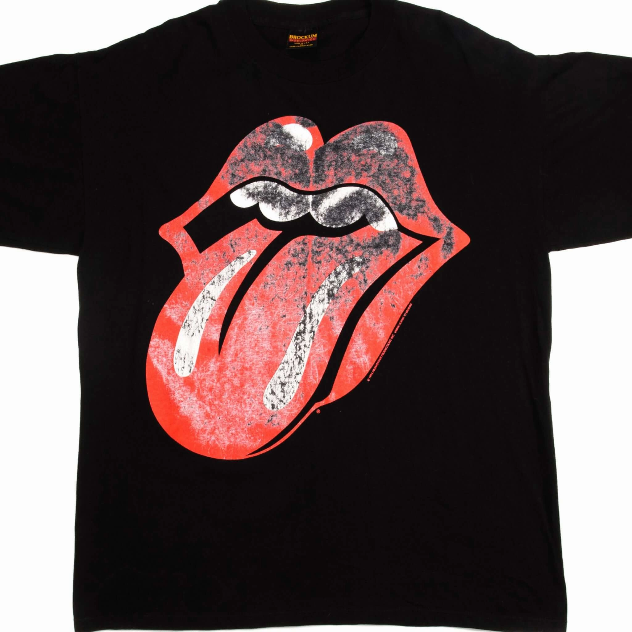 Breathable Cotton Fabric Crew neck classic VINTAGE ROLLING STONES VOODOO LOUNGE TEE SHIRT 1994 SIZE XL MADE IN USA