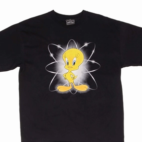 VINTAGE LOONEY TUNES TWEETY ATOM TEE SHIRT 1998 SIZE XL Easy Layering