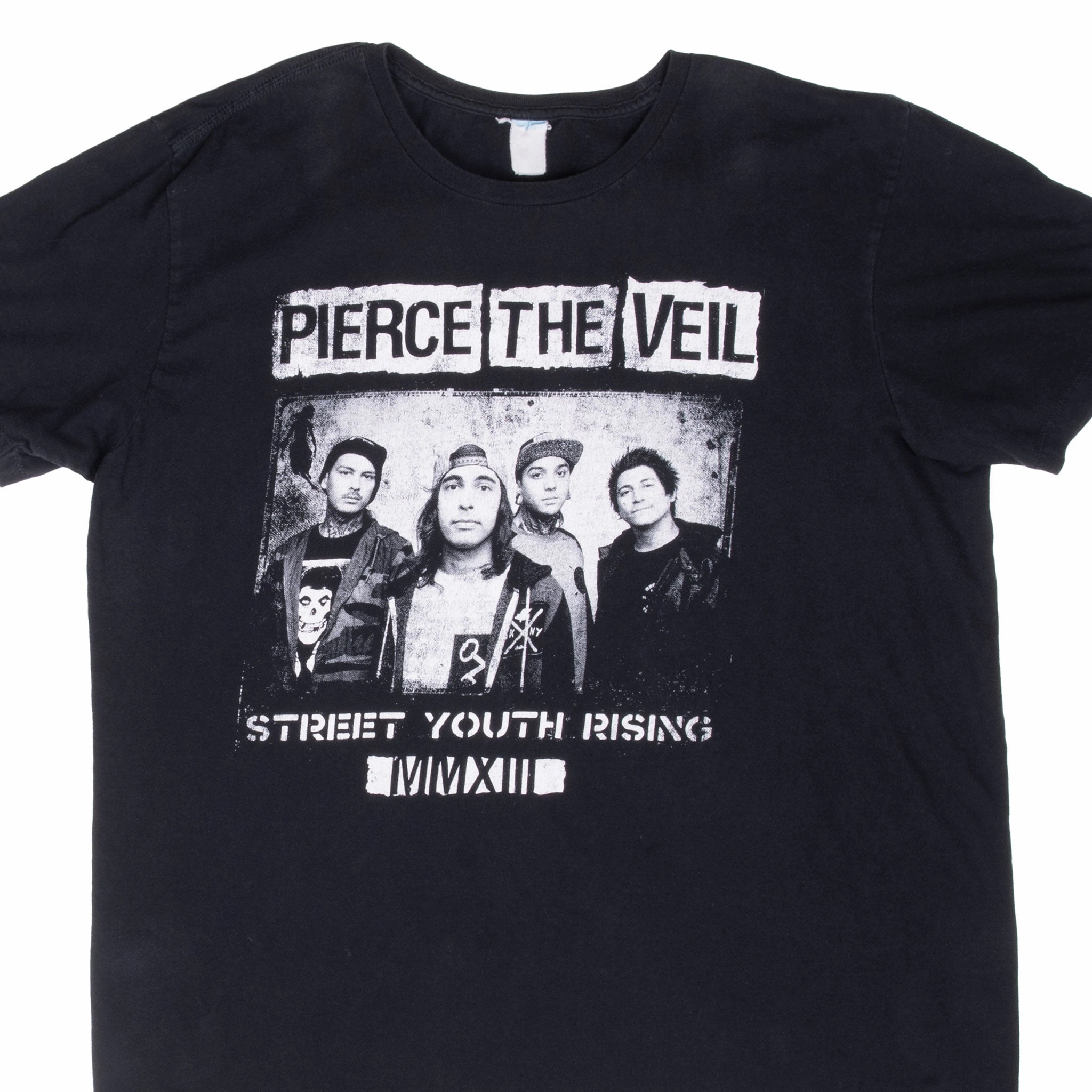 VINTAGE PIERCE THE VEIL STREET YOUTH RISING 2013 TEE SHIRT XL Durable Style