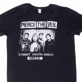 VINTAGE PIERCE THE VEIL STREET YOUTH RISING 2013 TEE SHIRT XL Durable Style