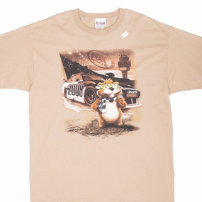 Slim Fit Design VINTAGE NASCAR FOX SPORT DIGGER TEE SHIRT 2009 XL