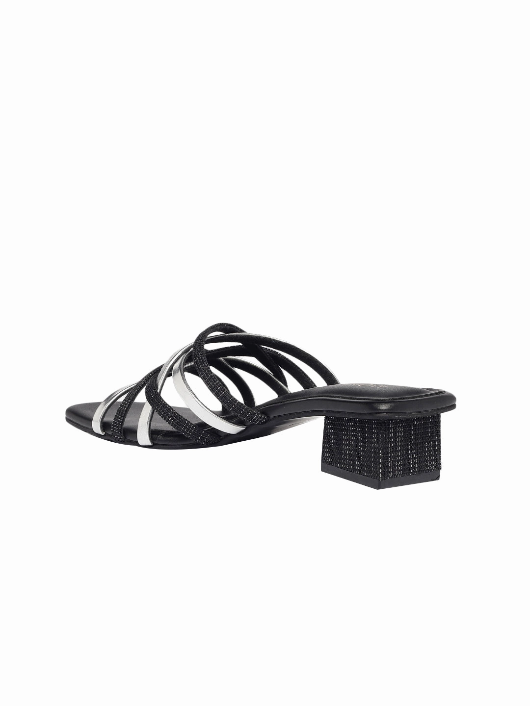 Genesis Black Block Heels Comfortable fit