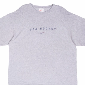 Active Layers hypoallergenic VINTAGE NIKE HOCKEY TEAM TEE SHIRT 1990S LARGE MADE IN USA