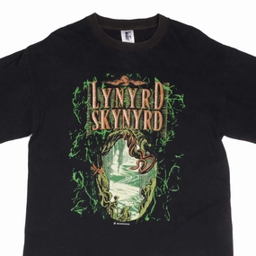 LongLastingColor VINTAGE LYNYRD SKYNYRD WORLD TOUR 1993 TEE SHIRT SIZE XL MADE IN USA