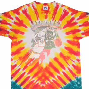 Relaxed Torso Fit VINTAGE TIE DYE GRATEFUL DEAD LITHUANIA BRONZE MEDAL 1992 TEE SHIRT XL MADE USA