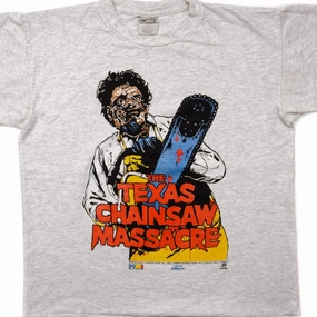 VINTAGE HORROR THE TEXAS CHAINSAW MASSACRE TEE SHIRT 1986 SIZE LARGE MADE IN USA Versatile and Stylish No-Shrink Fabric